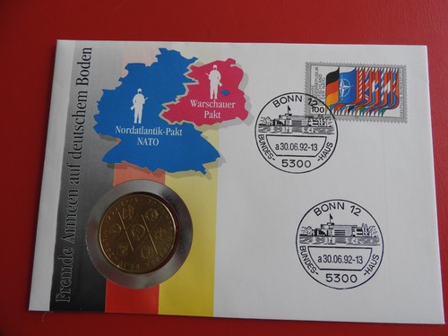 Numisbrief 1992 mit ddr - *,