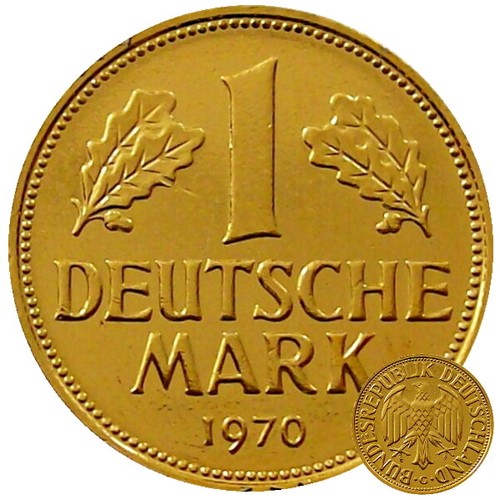 Deutsche mark 24 karat - deutsche,