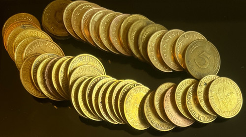 Brd 5 pfennig - brd,