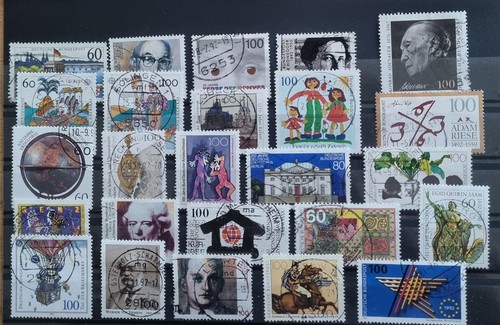 Bund 1992 gestempelt lot - bund, gestempelt,