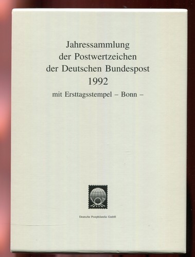 1992 jahressammlung der - 1992,