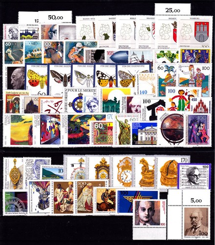 Bund jahrgang 1992 postfrisch - 1992,