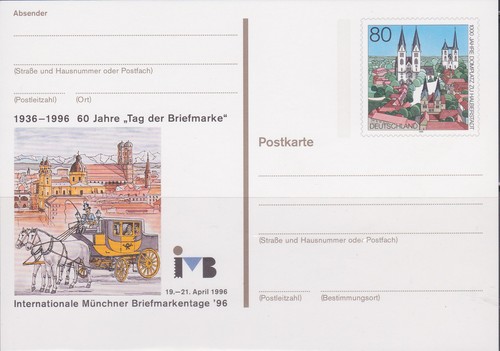 Bund brd sonderpostkarten 1992 - sonderpostkarten,