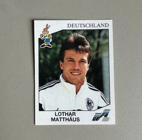 Lothar matthäus panini uefa - lothar,
