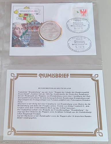Numisbrief deutschland bund - deutschland,