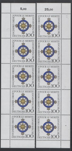 Briefmarke brd bund 1992 - /,