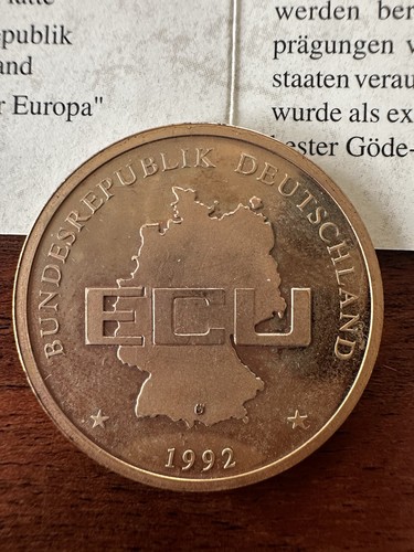 Deutschland ecu 1992 europa - deutschland-ecu,