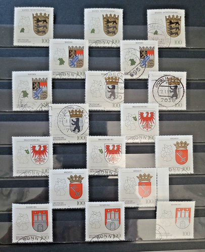 Brd 1992 wappen - brd, 1992: