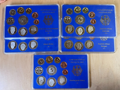 Kursmünzensatz bundesrepublik - kursmünzensatz,