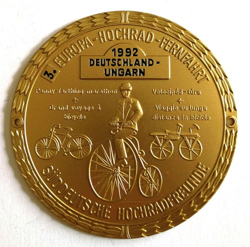 Plakette europa hochrad - 3.,